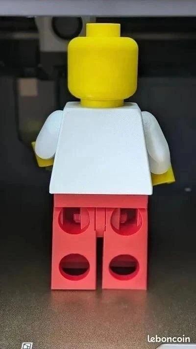 Custom brick figurine – ASNL Nancy (20cm) – photo 3